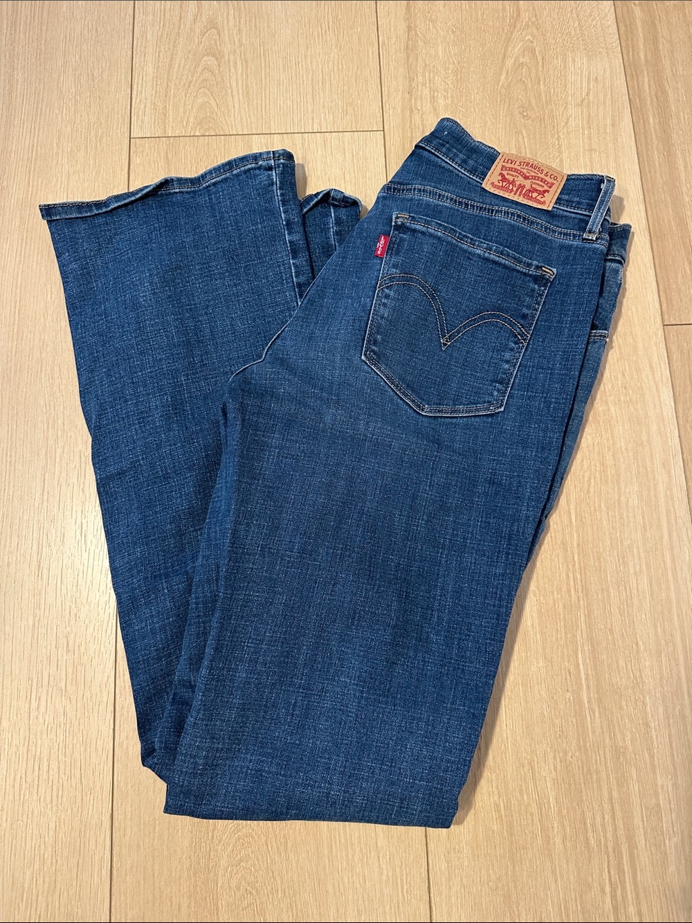 Levi's Women's Dark Blue Boot Cut Jeans